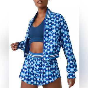 FP Movement Women's Top Seed Printed Tennis Jacket Size: M